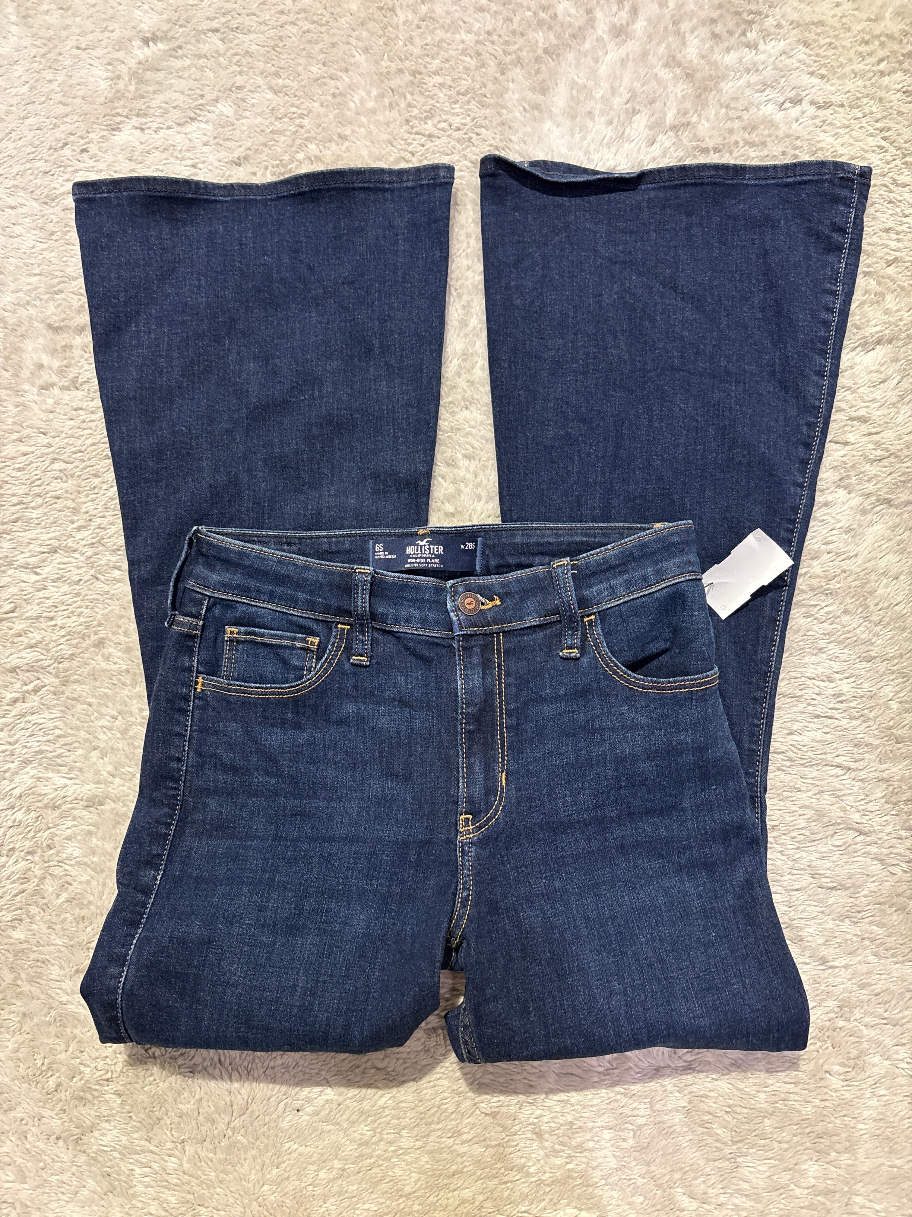 Hollister Wide Leg Denim