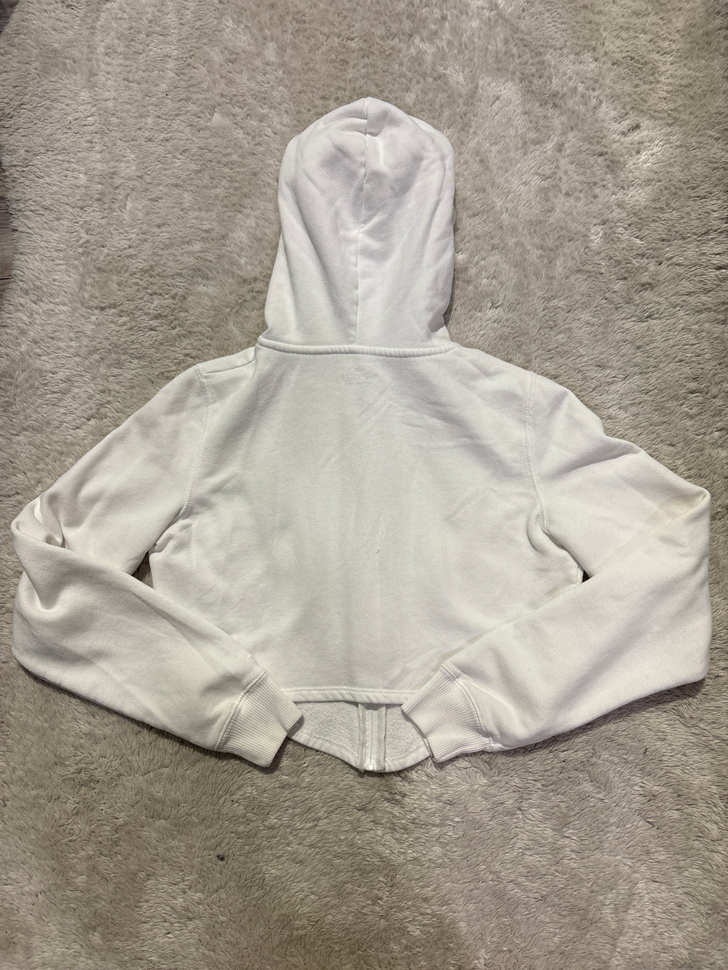 Hollister Cropped Zip Up