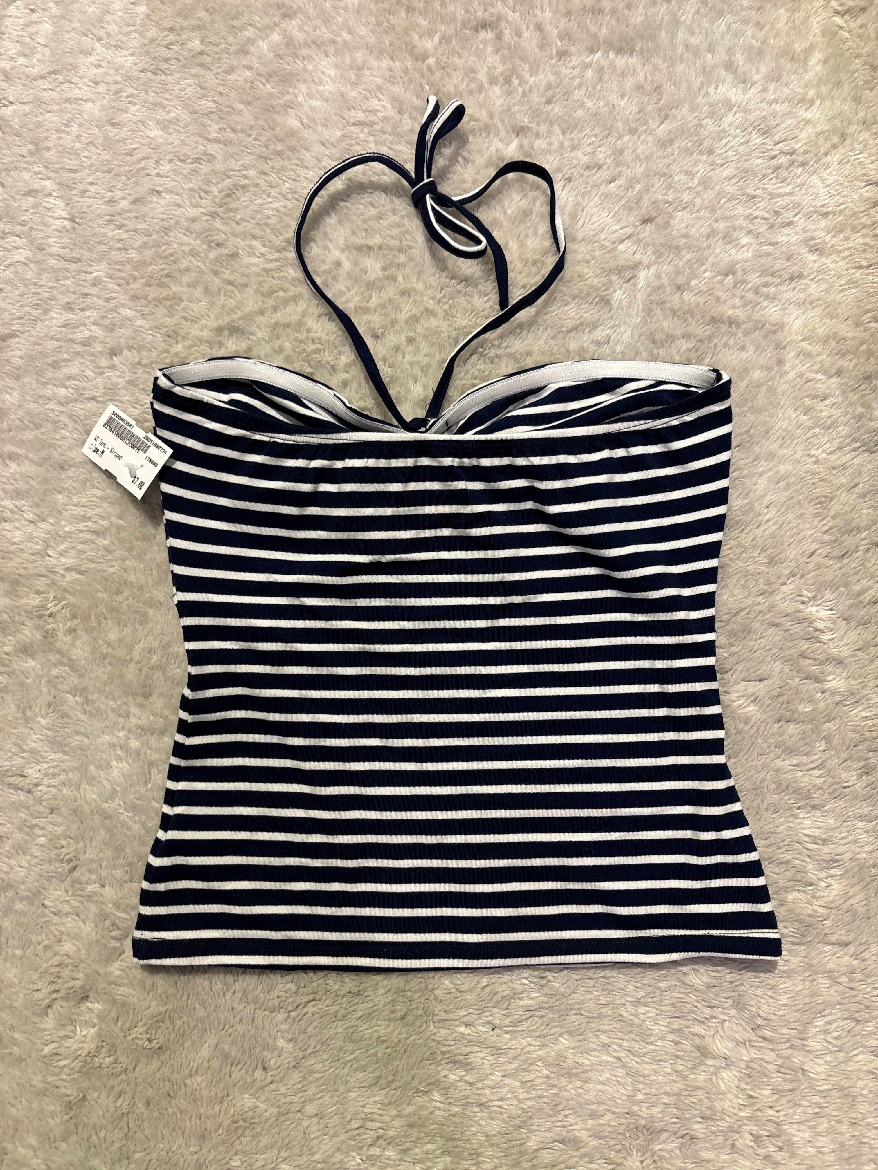 Striped Halter Top