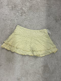 Yellow Mini Skirt