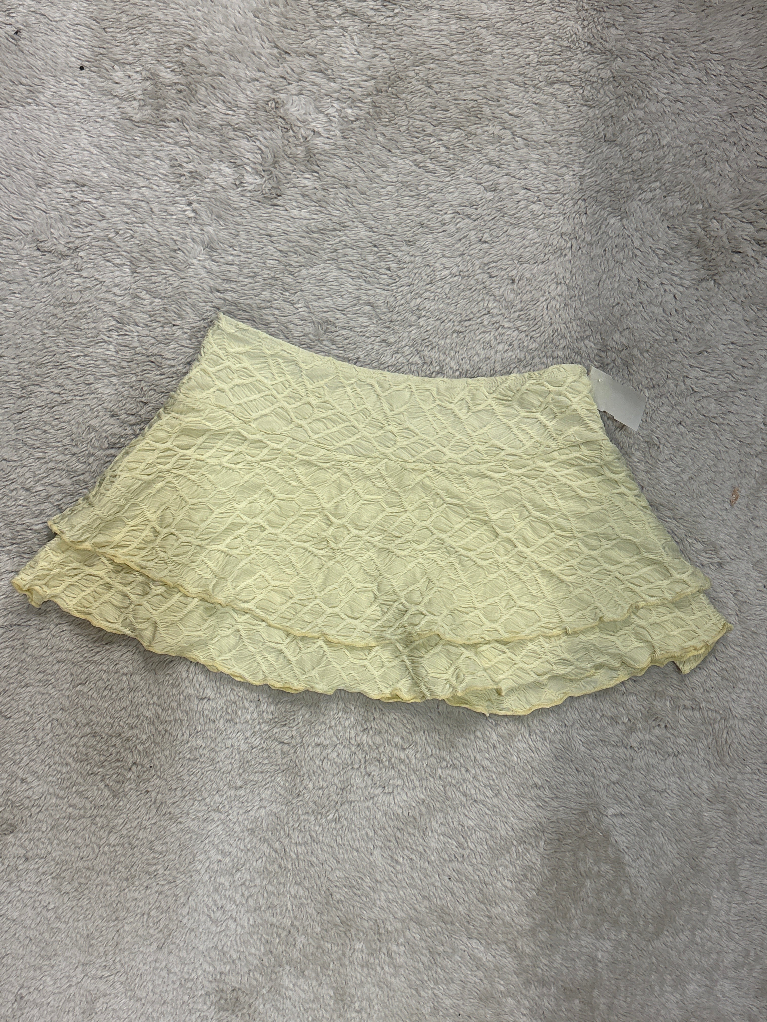 Yellow Mini Skirt