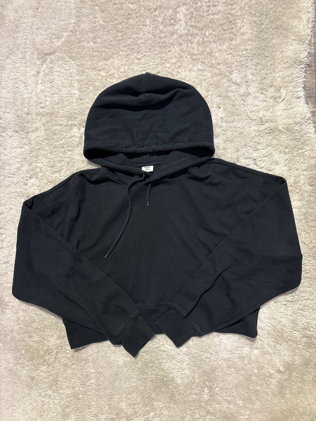 Sunday Best Cropped Hoodie