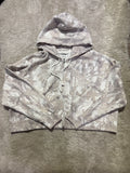 Hollister Camo Cropped Hoodie