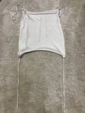 White Knit Top