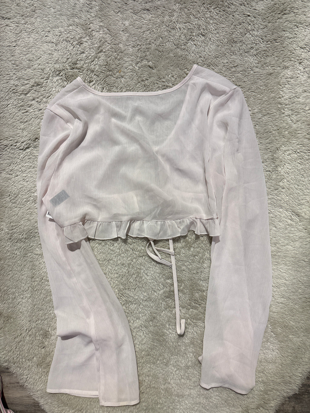 Tie Long Sleeve Cardigan