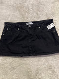 Garage Denim Mini-Skirt