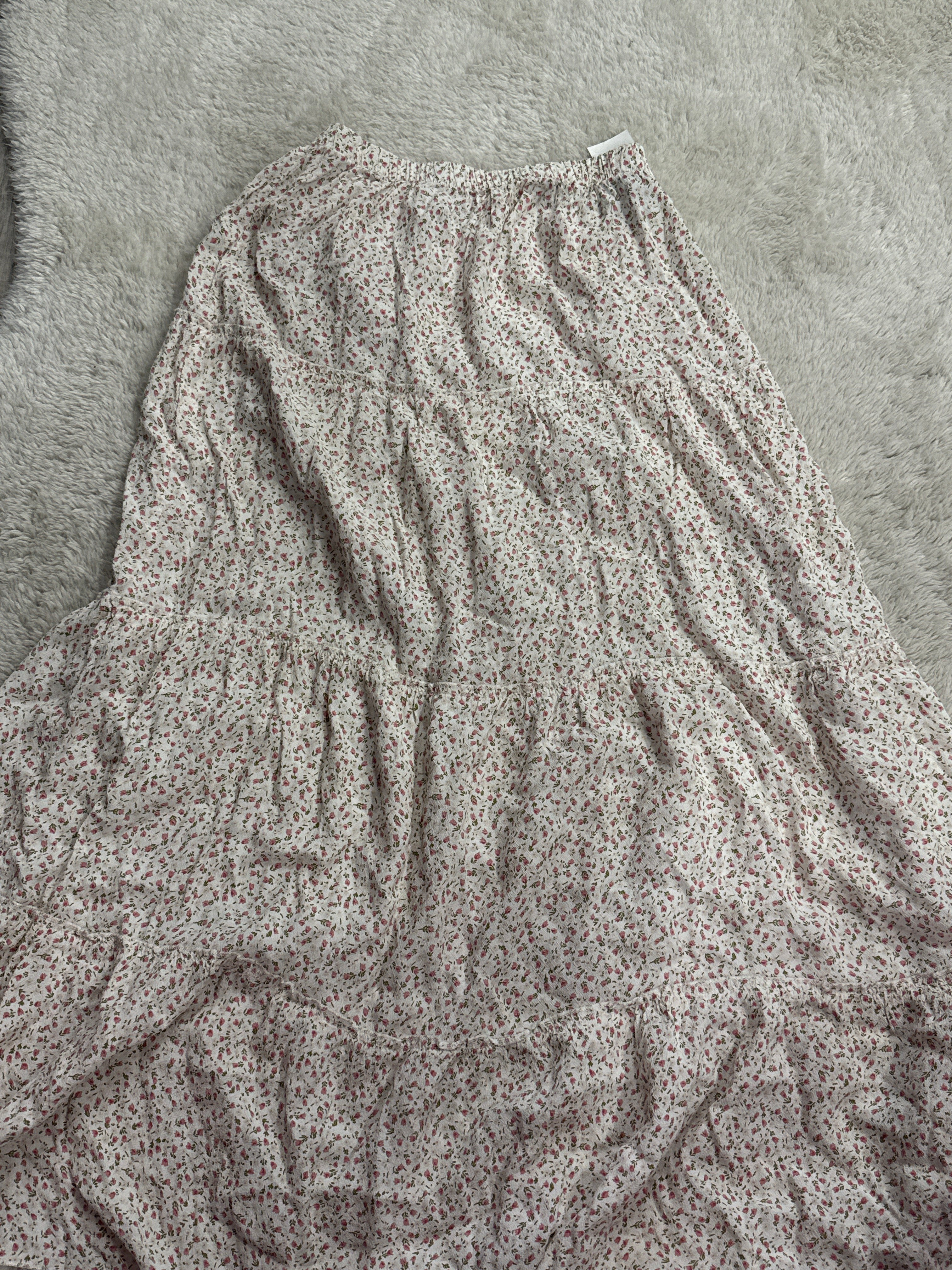 Brandy Melville Floral Maxi Skirt