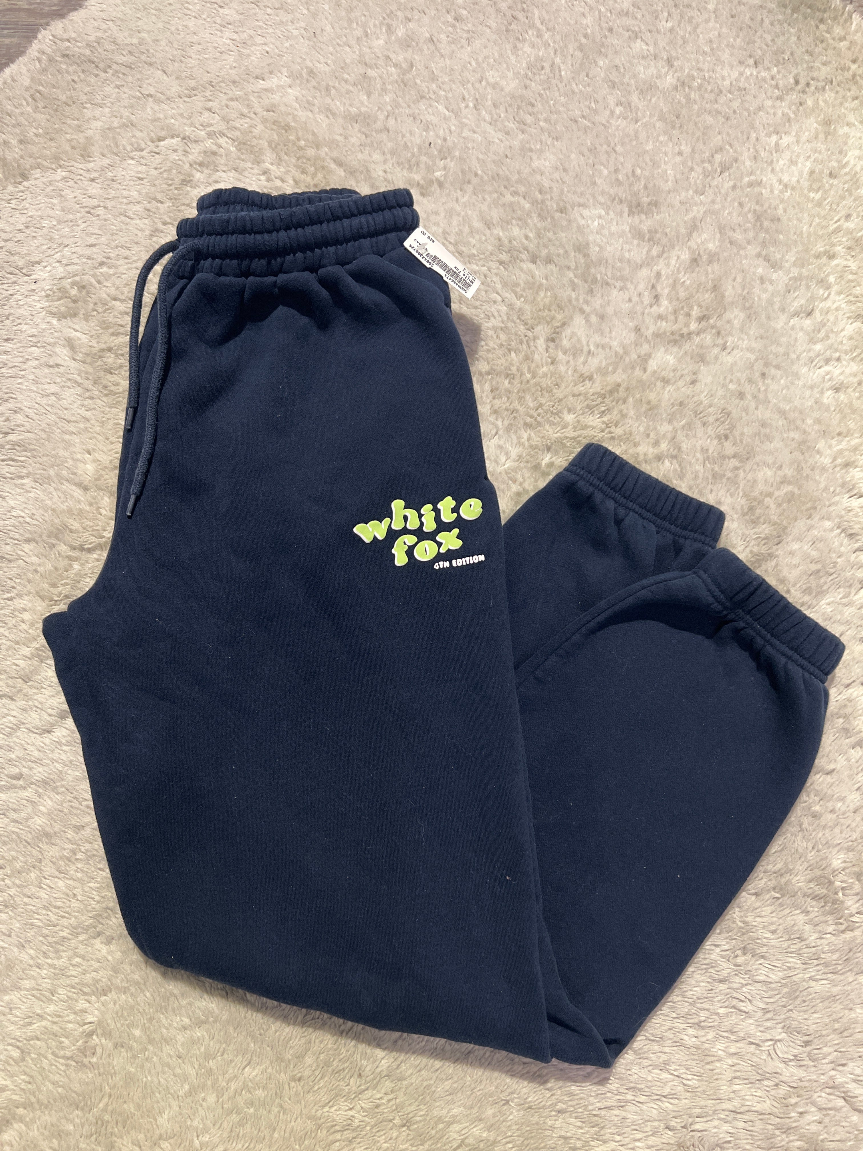White Fox Sweatpants