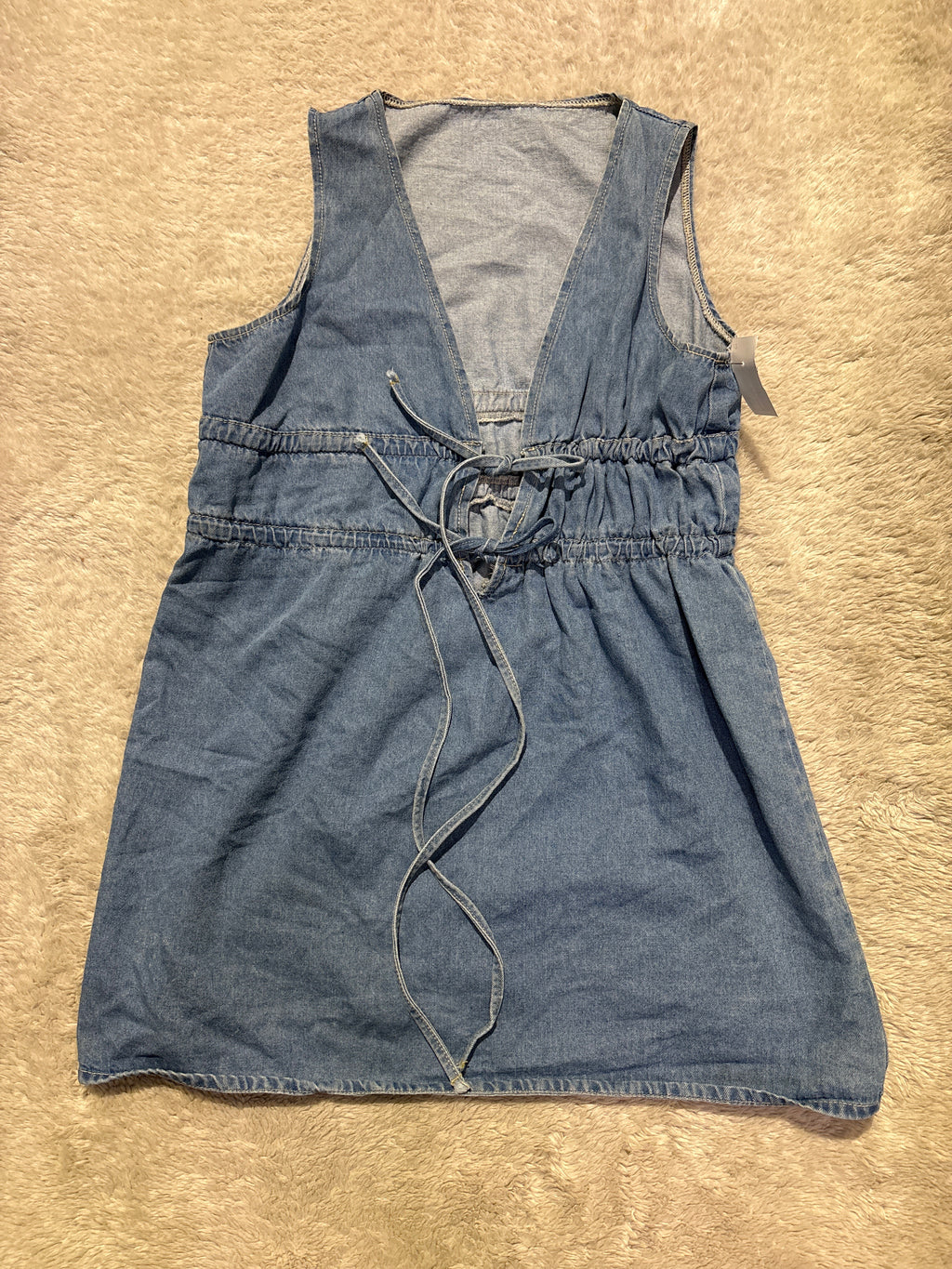 Denim Short Dress