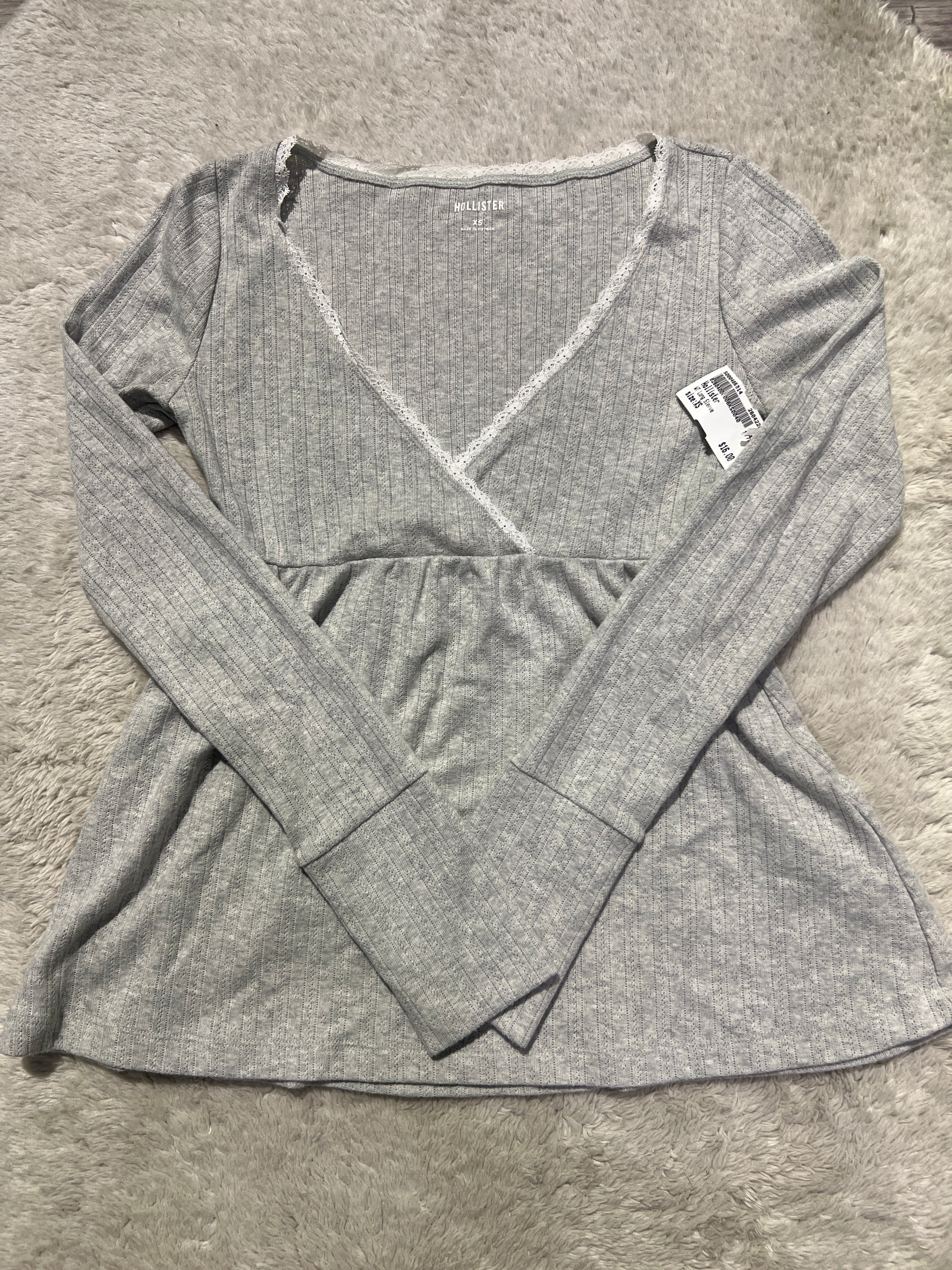 Hollister Babydoll Long Sleeve