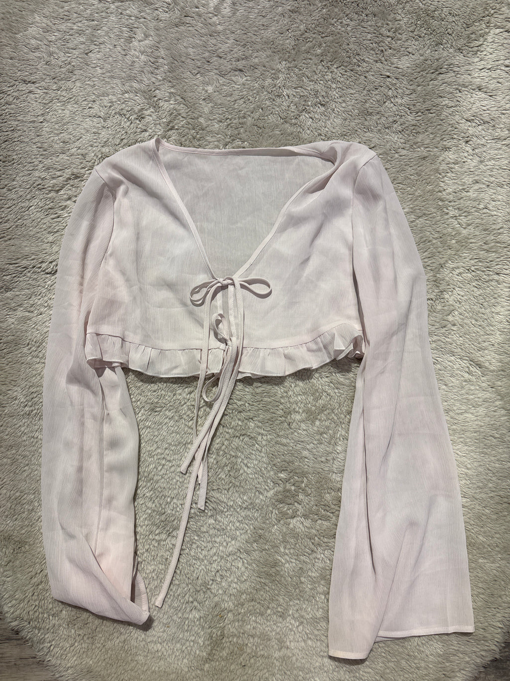 Tie Long Sleeve Cardigan