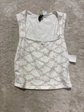 Divided Floral Tank Top