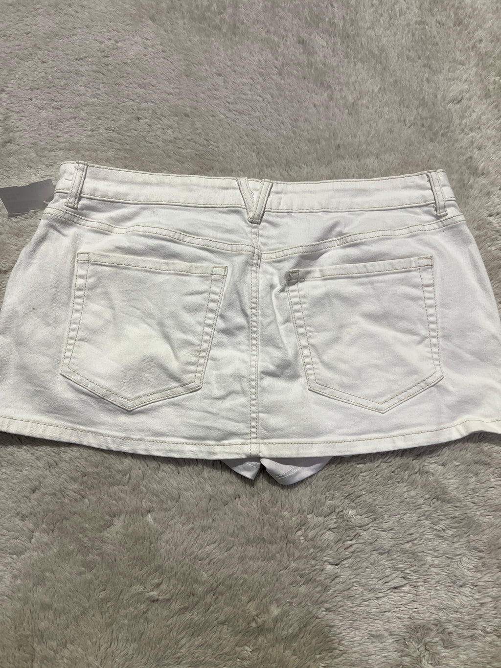 Garage Denim Mini-Skirt