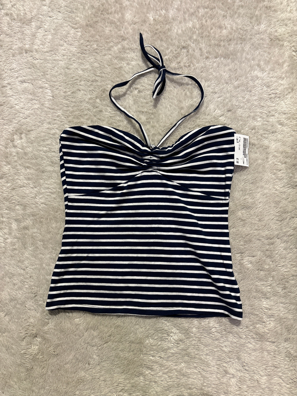 Striped Halter Top
