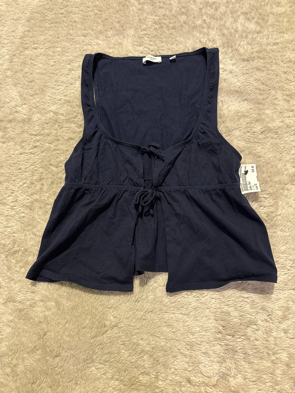 Sunday Best Tie Tank Top