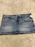 Garage Denim Mini-Skirt