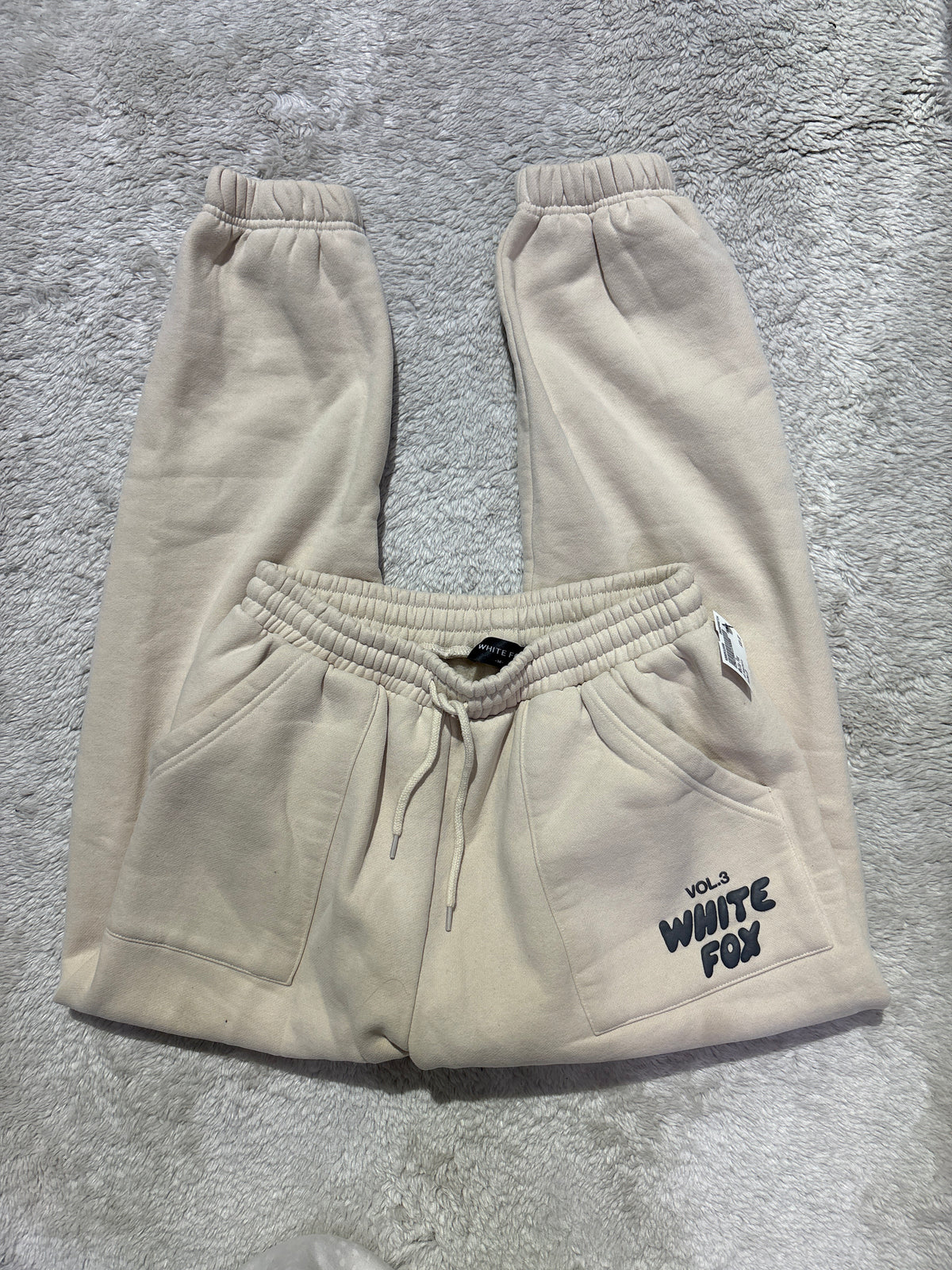 White Fox Sweat Pants