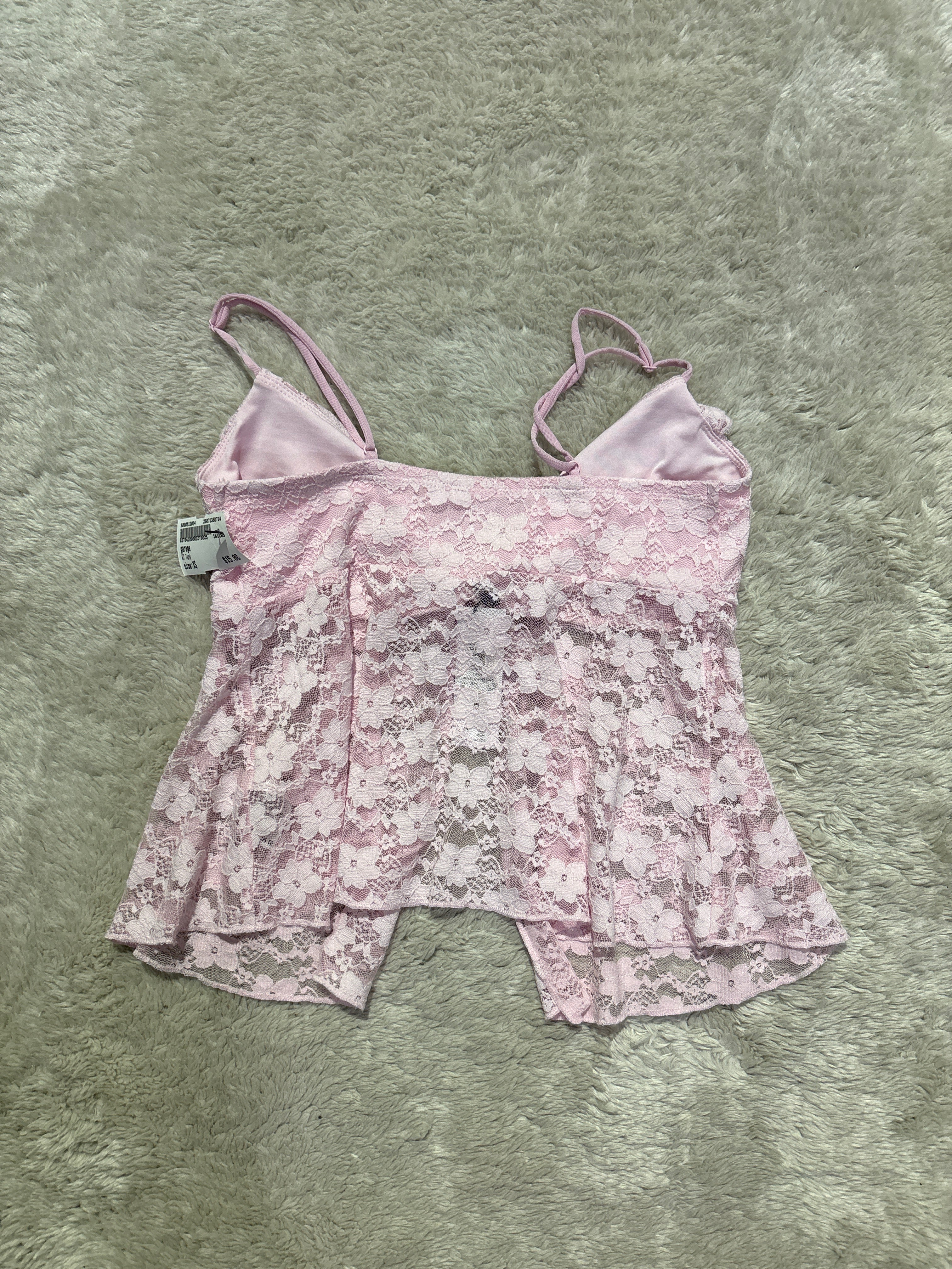 Garage Lace Flyaway Cami