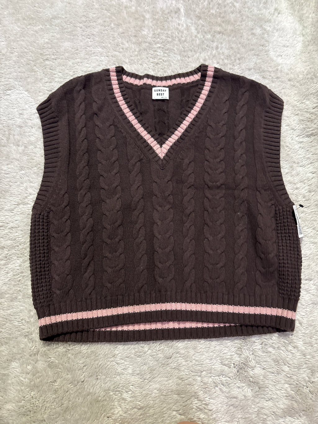 Sunday Best Sweater Vest