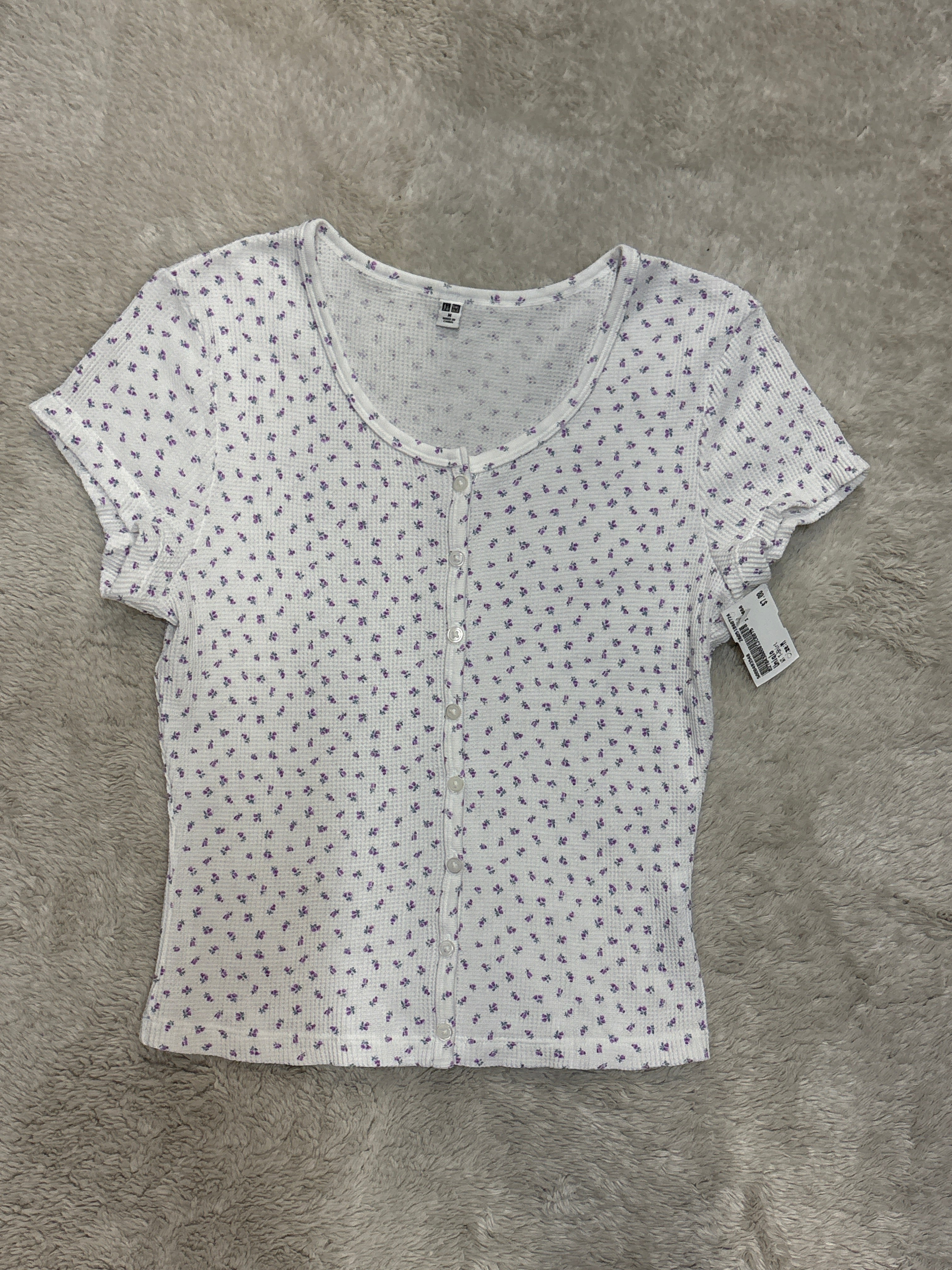 Uniqlo Floral Tee