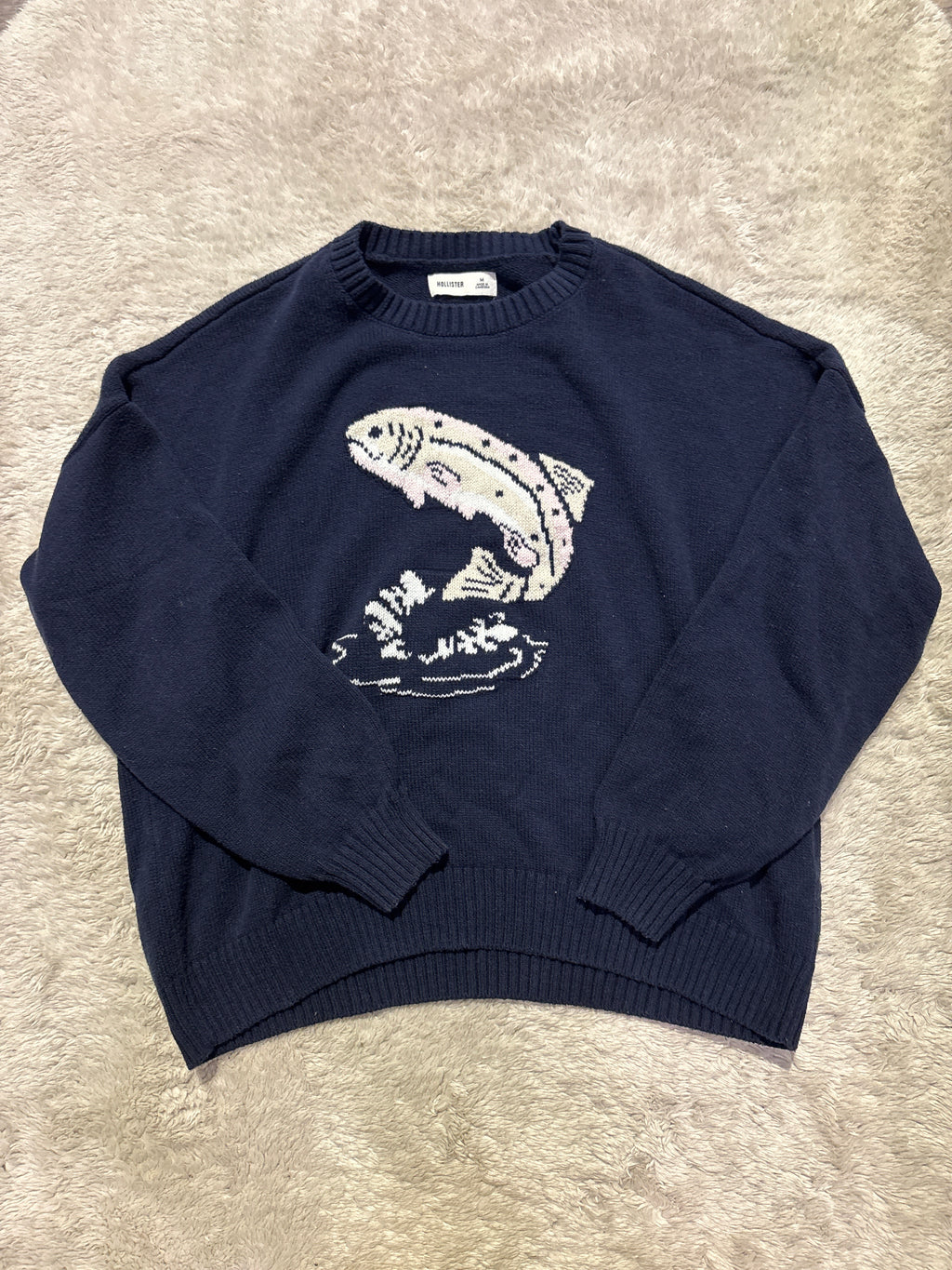 Hollister Fish Sweater
