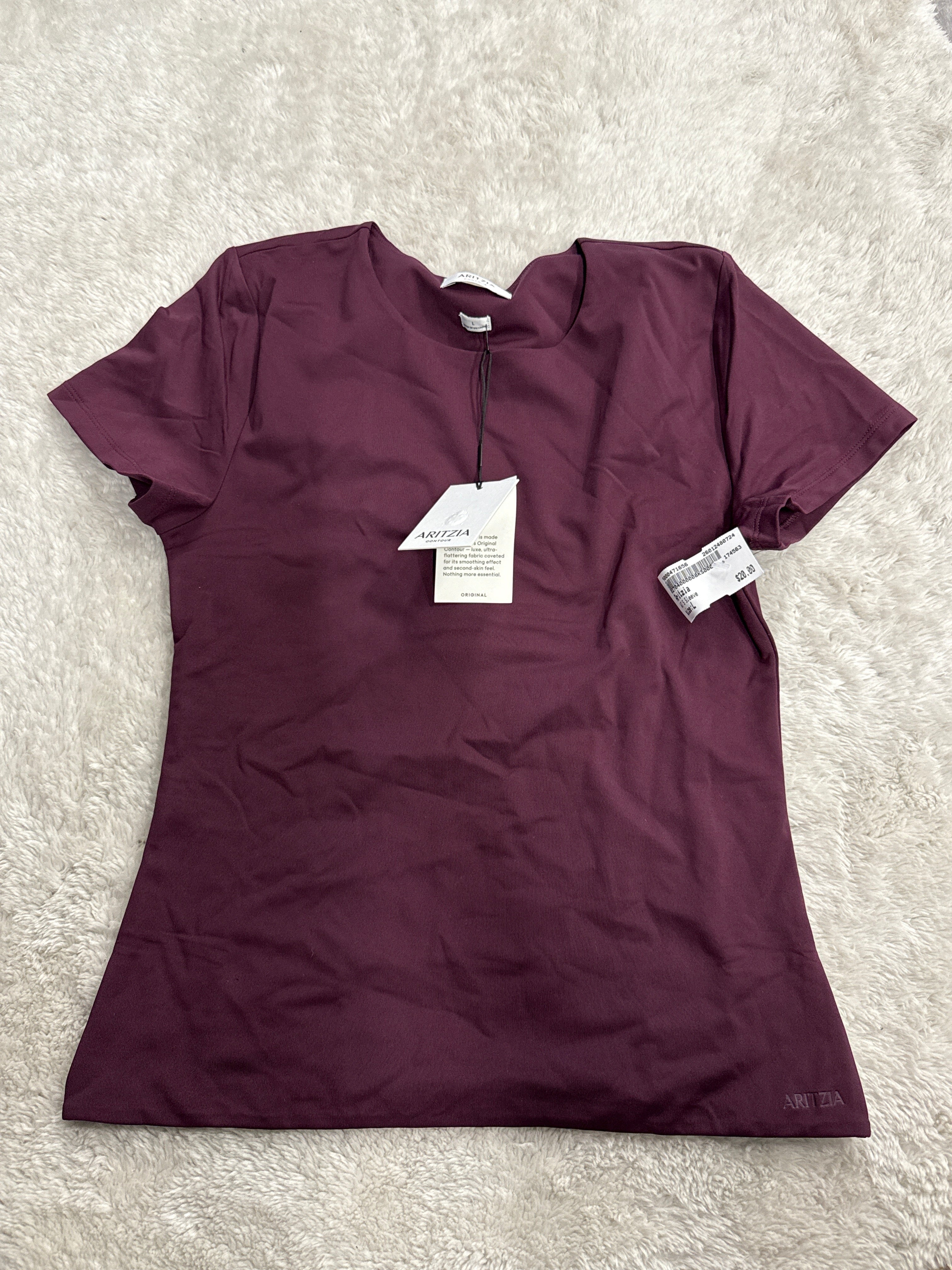 Aritzia Contour Short Sleeve