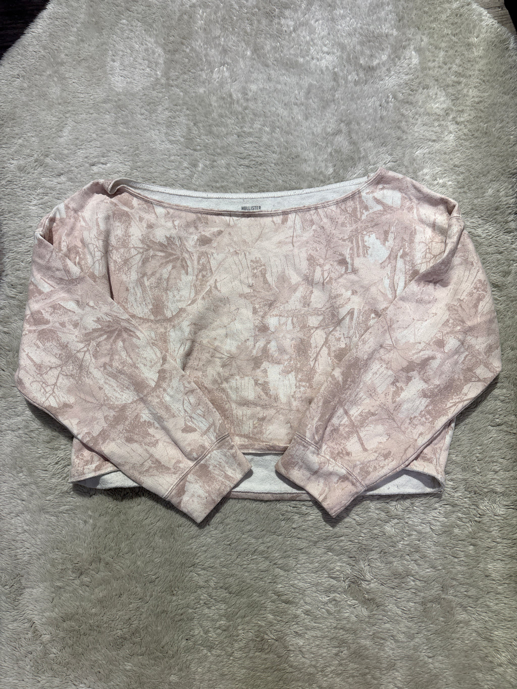 Hollister Off-The-Shoulder Sweatshirt