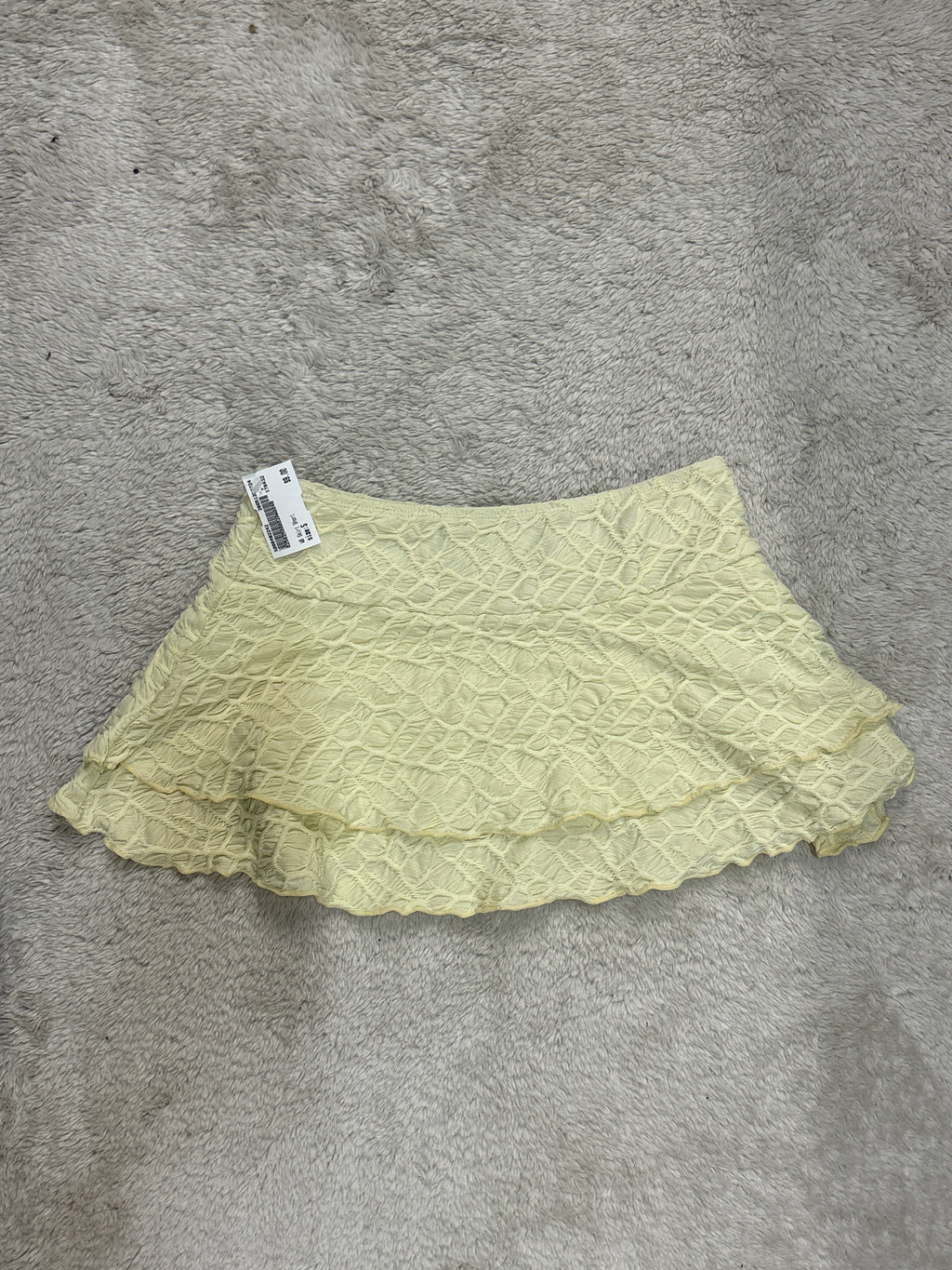 Yellow Mini Skirt