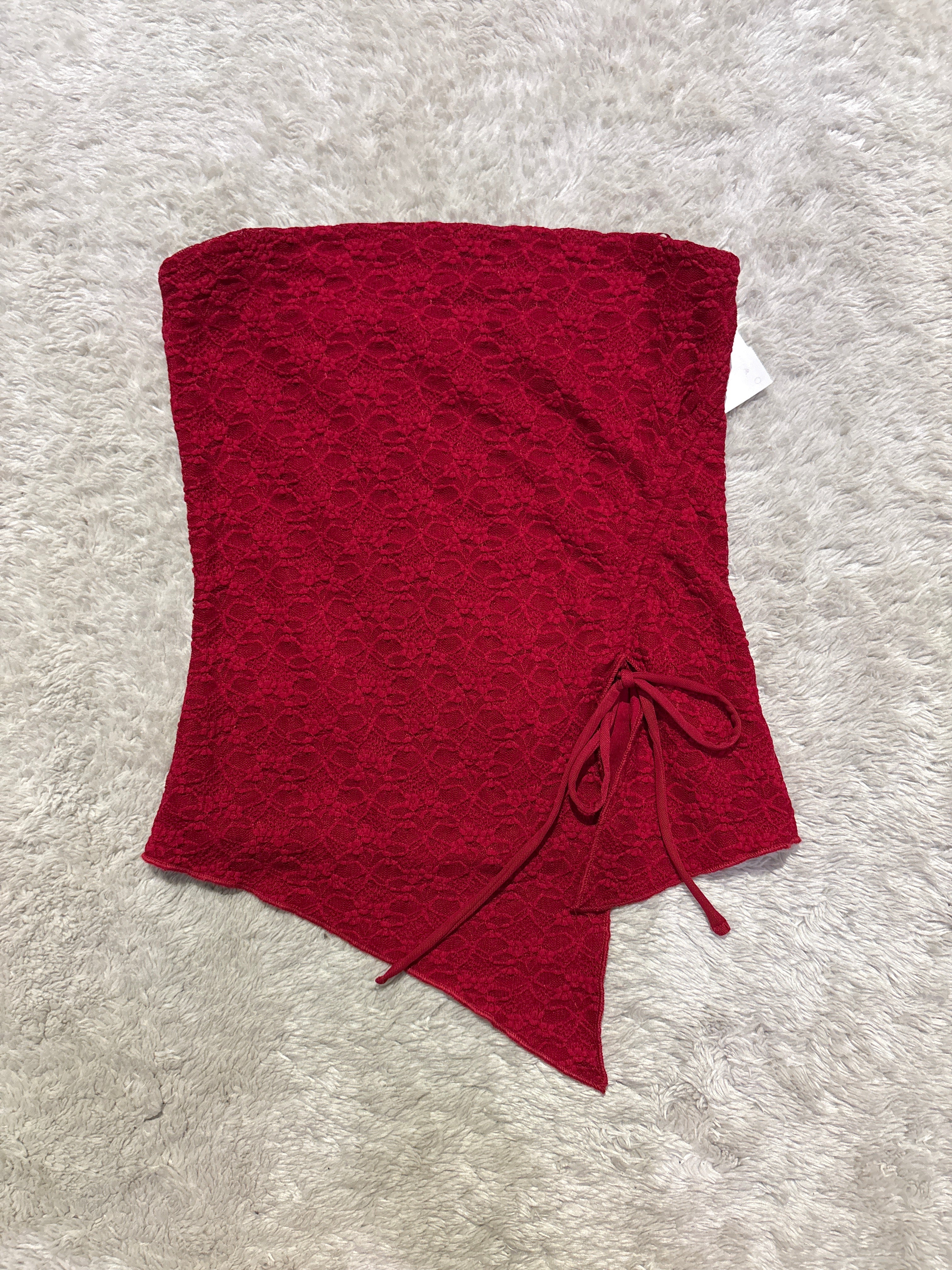 Garage Asymmetrical Tube Top