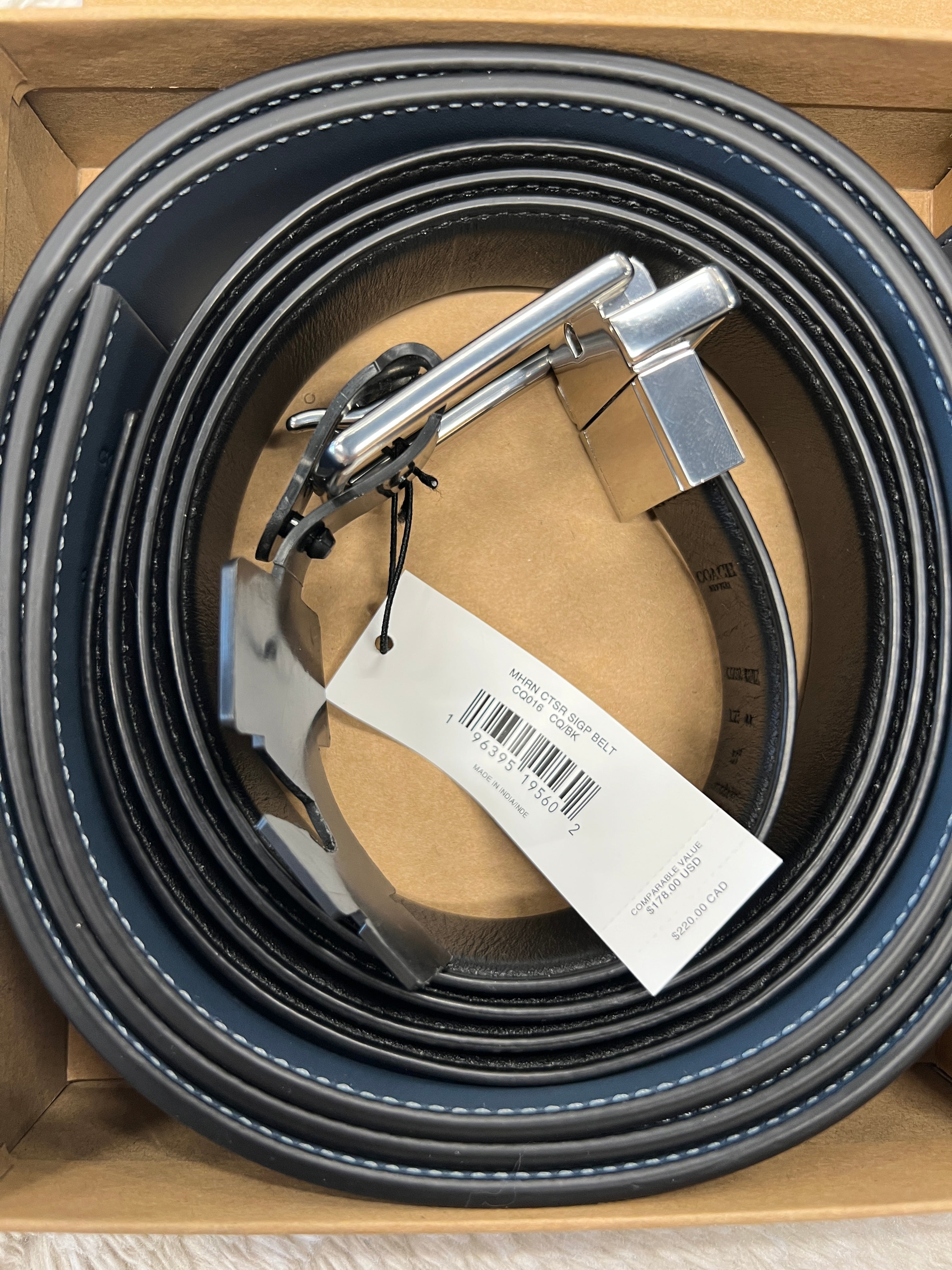 Coach Belt Set
