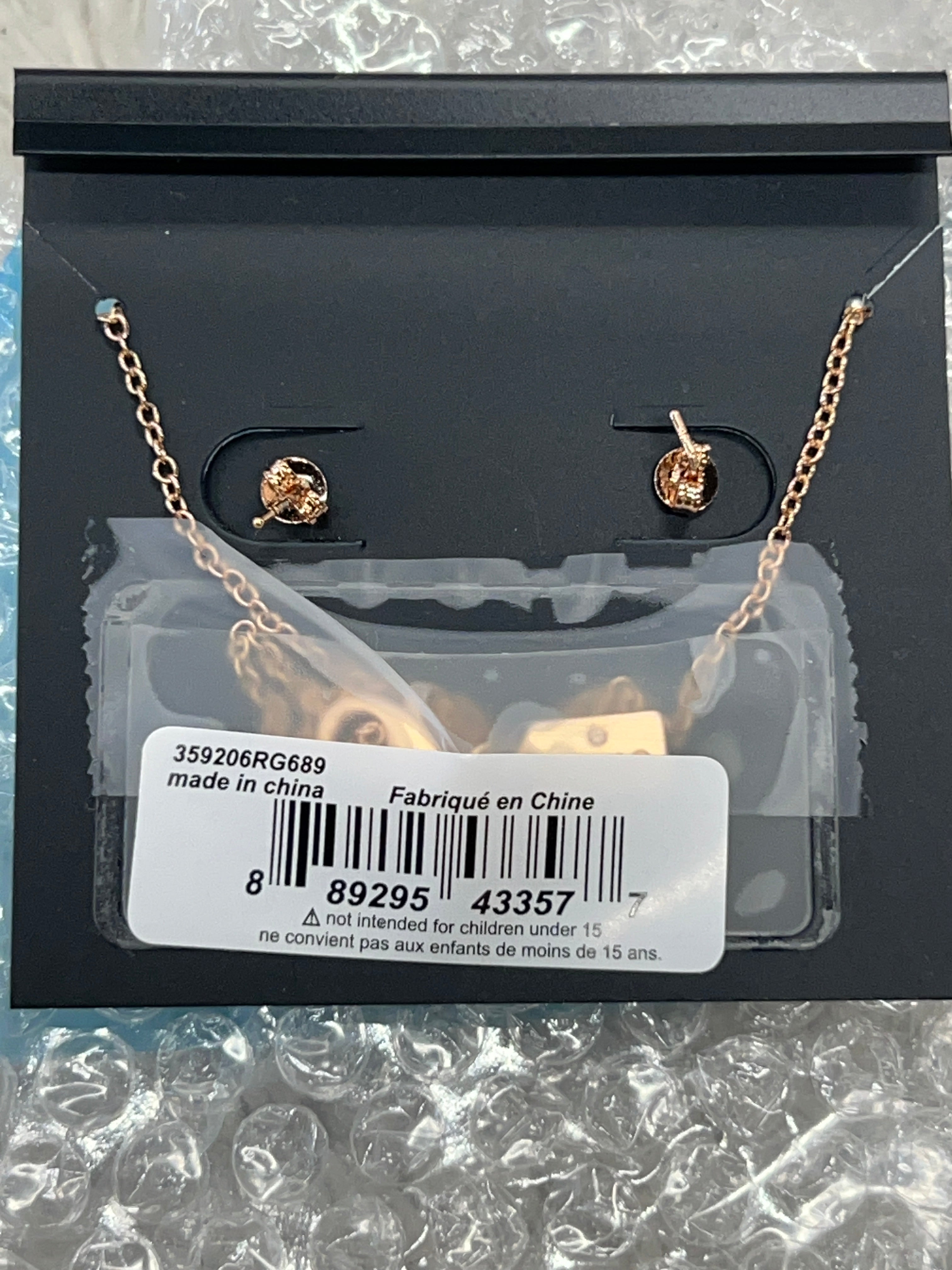 Coach Necklace and Earring Set