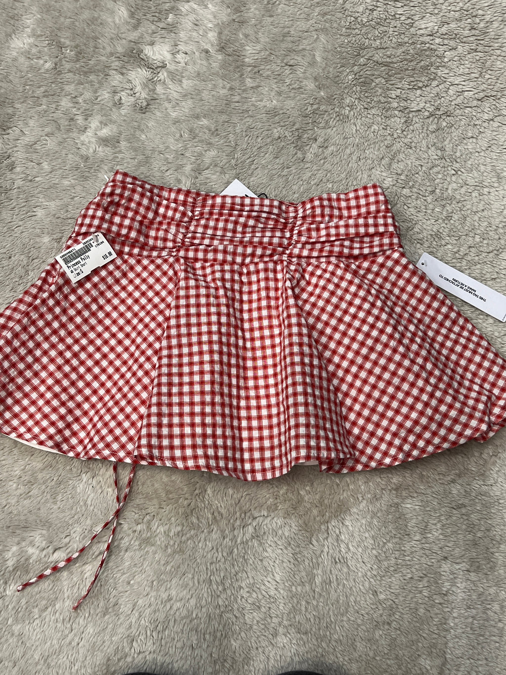 Princess Polly Gingham Skirt