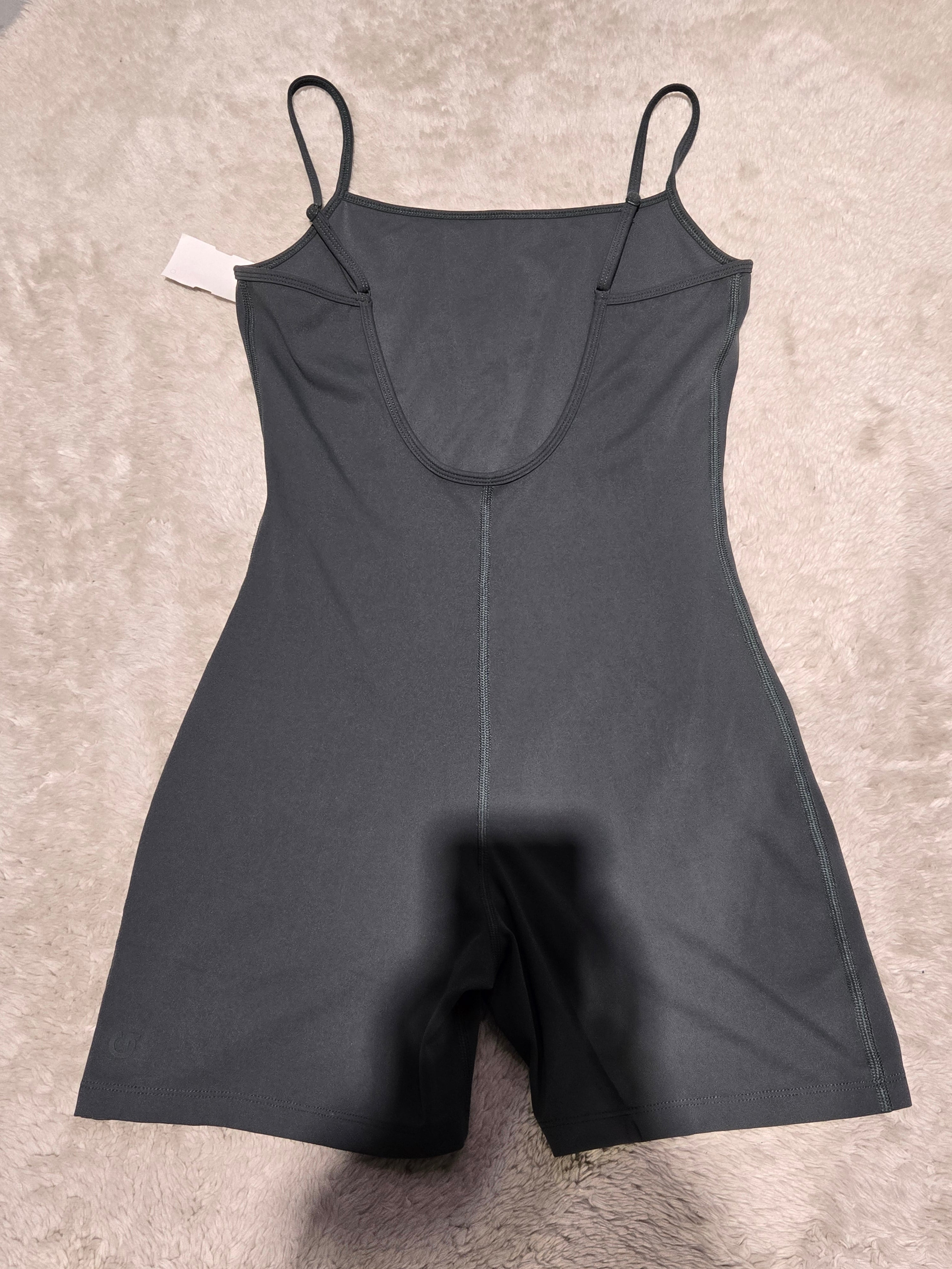 GARAGE - Dark Green Athletic Romper